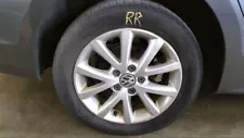 Wheel 16x6-1/2 Alloy 5 Spoke V Design Fits 10-16 JETTA 655390