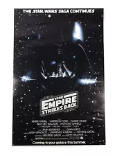 Star Wars Vintage The Empire Strikes Back Movie Poster 1979