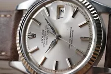 Serviced Vintage ROLEX DateJust 1601 Automatic 36mm cal.1560 Men c.1965 #1295