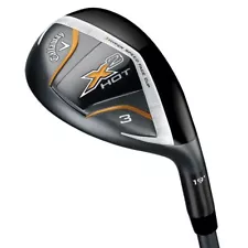 LEFT HANDED CALLAWAY X2 HOT 4 HYBRID GRAPHITE STIFF