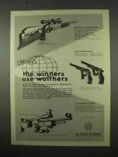 1975 Interarms Walther Ad - Moving Target Match Rifle