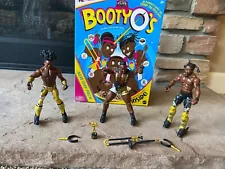 WWE New Day wrestling action figures and booty o’s new day cereal box