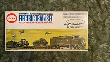 Cox HO U.S. Army Train Set #6016 Missing only Track Box SALE!!