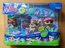 Littlest pet shop Pet Trainin’ Park Fox 673 Owl 674 Dachshund 675 sealed pack