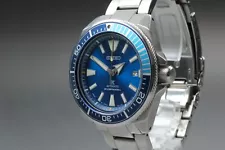 [N MINT] Seiko SAMURAI SRPB09 4R35-01S0 Blue Lagoon Automatic Men's Watch JAPAN