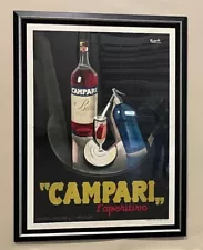 ORIGINAL Poster- CAMPARI - Nizzoli - Italian 2 sht **SALE PRICE -DON'T MISS**