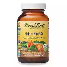 MegaFood Men's 55+ Advanced Multivitamin 60 Tablets (Exp. 08/24)