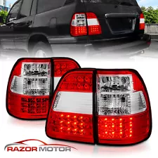 For 1998-2007 Toyota Land Cruiser LED Rear Brake Tail Lights Pair (For: Toyota Land Cruiser)