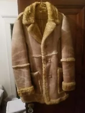 Original Vintage Lam Sheepskin Coat Well kept Size40 - XL