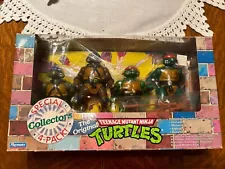 vintage teenage mutant ninja turtles figures lot