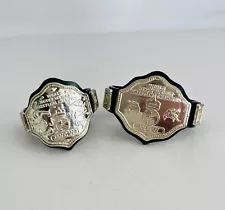 WCW World Heavyweight Championship Gold Wrestling Belts 1999 Toy Biz for Figures