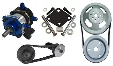 NEW KSE TANDEM X BELT DRIVE PUMP KIT FOR SBC,MODIFIED,LATE MODEL RACING,IMCA,UMP