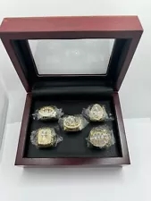 San Francisco 49ers 5 Replica Super Bowl Rings With Display Box