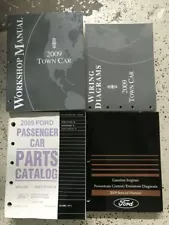 2009 LINCOLN TOWN CAR Service Repair Shop Workshop Manual Set W EWD PCED Parts B