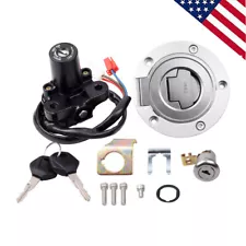 Ignition Switch Lock Set Gas Cap & Key For Yamaha YZF R1 2004-2015 R6 2006-2015 (For: 2006 Yamaha YZF R1)