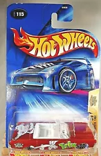 2004 Hot Wheels #115 Cereal Crunchers 3/5 LINCOLN CONTINENTAL 1964 Orange w10Sp