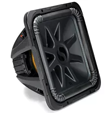 Kicker L7S15 Car Audio Solo-Baric 15 Subwoofer Square L7 Dual 4 Ohm Sub 44L7S154