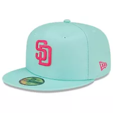 NEW San Diego Padres MLB City Connect Men's 59FIFTY 5950 Fitted Hat Baseball Cap