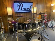 Pearl masterworks 9 Piece drum set First Set ever Made