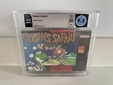 Yoshi's Safari (SNES, Super NES) WATA 9.2 A Graded New Sealed CGC VGA 1st Print!