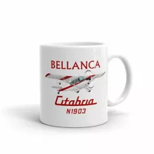 Flyboy Toys Bellanca Citabria 7KCAB (Red/Black #3) Airplane Mug - Add Your N#