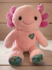 Build A Bear Cubscription Axolotl Pink Summer 2022 Stuffed Plush “Relaxolotl”