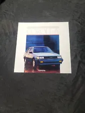 1987 Toyota Corolla & Sport 16 Page Vintage Original Car Sales Brochure Catalog