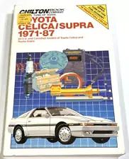 Chilton 7043 Toyota Celica Supra 1971-1987 Shop Repair Guide