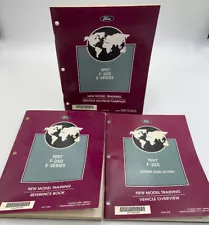 Ford 1997 New Model Training Set Of 3 F250 Pickup Manual Books Service 20-136