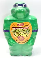 SEALED 1990 TMNT Teenage Mutant Ninja Turtles Cookies/Coin Bank Donatello VTG