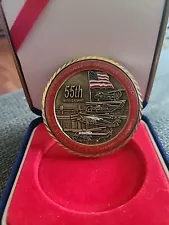 large challenge coin for 55th anniversary for HMX-1