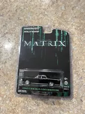 1965 LINCOLN CONTINENTAL 2017 GREENLIGHT HOLLYWOOD THE MATRIX 1:64