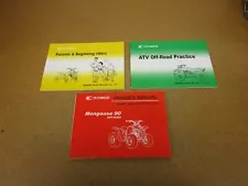 2003 2004 Mongoose 90 ATV Kymco Kwang Yang Motor Co China owners manual ORIGINAL