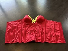 Justice League Wonder Woman Halloween Costume Bustier Size Medium