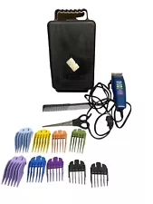 Wahl Corded Clipper Color Pro Complete Hair Cutting Kit Works