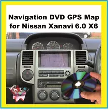 Nissan Sat Nav Map Almera,Primera,350Z,X-Trail,Murano,Patrol DVD UK