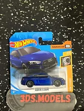 AUDI RS 5 COUPE BLUE Hot Wheels 1:64 **COMBINE POSTAGE**