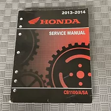 Honda 2013 2014 CB1100/A /SA Original Factory Service Manual