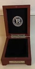 The Bradford Exchange 1878-CC Morgan Silver Dollar Wooden Box - No Coin