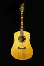 Blueberry RARE EARLY MODEL(2007) #91 IN STOCK Dreadnought Guitar CELTIC