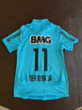 Neymar Jr. Santos FC 2011/12 Blue Away Jersey