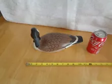 CANADIAN GOOSE DECOY - SIGNED ON BOTTOM