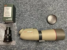 Kowa Prominar TSN-663 ED Angled Spotting Scope and new 20-60x Eyepiece -Pristine