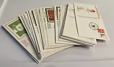 1990s FDC First Day Covers France lot of 60 from Estate A047 Olympics