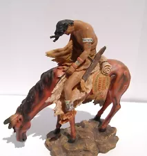 New ListingVintage "End of the Trail" Resin Sculpture, American Indian