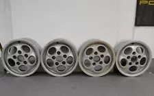 NICE SET OF 4 USED ORIGINAL PORSCHE 924S 944 7JX15 PHONE DIAL WHEELS