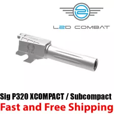 L2D Combat Drop In Fluted 9mm Match 3.6" Barrel For Sig P320 XCompact -Stainless