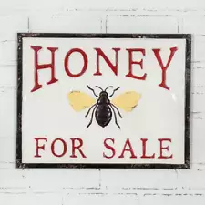 Honey For Sale Sign