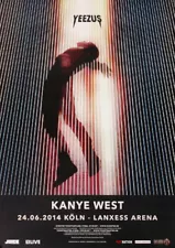 Kanye West - Yeezus, Cologne 2014 | Concert Poster