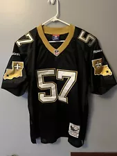 Vtg Rickey Jackson Jersey New Orleans Saints 92 Reebok Stitched Jersey Sz 52